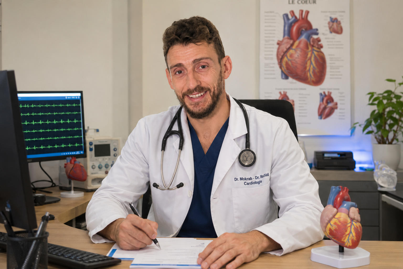 Dr Rachid Mokrab en consultation